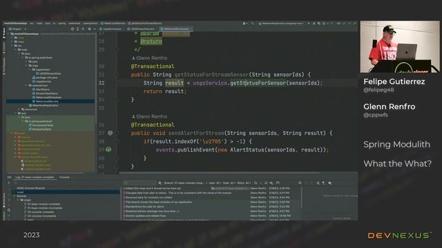 Devnexus 2023 - Spring Modulith: What the What? - Felipe Gutierrez, Glenn Renfro смотреть онлайн