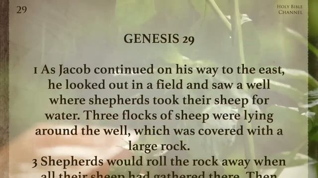 Holy Bible Audio: GENESIS 1 to 50 - With Text (Contemporary English) смотреть онлайн