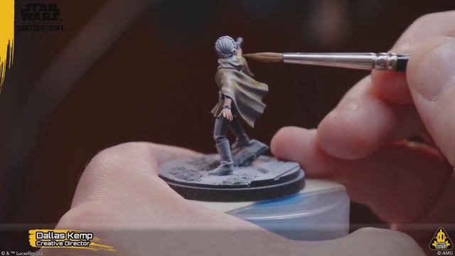 Atomic Mass Games Transmissions - Painting Leia from STAR WARS: Shatterpoint смотреть онлайн