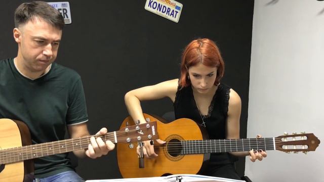 "Hallelujah" — песня Леонарда Коэна, инструментальная версия, гитарный дуэт смотреть онлайн