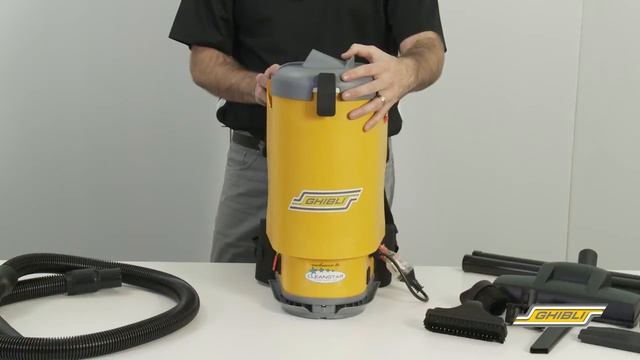 GHIBLI T1v2 Backpack Vacuum Cleaner смотреть онлайн