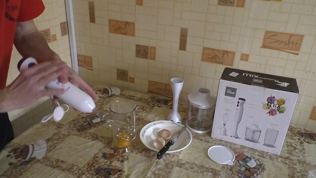 Тест блендера VIXTER HBW-2090 в режиме венчика смотреть онлайн