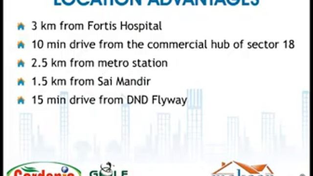 Gardenia Golf City, Sector 75, Noida, Residential Apartments