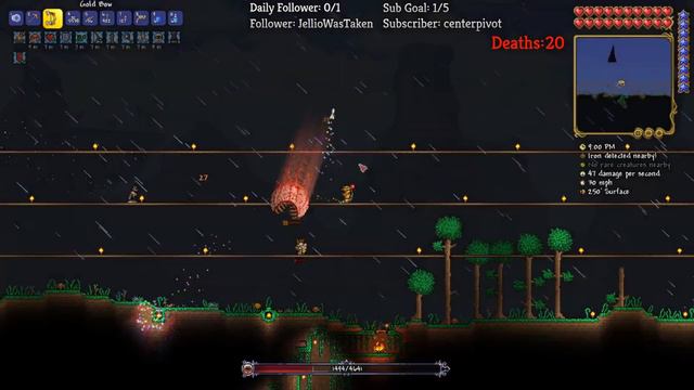 Eye of Cthulhu Boss Fight | Terraria | Master Mode смотреть онлайн