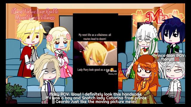(Game) Fortune Lover react to "Catarina Claes in My next life as a Villainess" 🌸Full Video🌸 смотреть онлайн