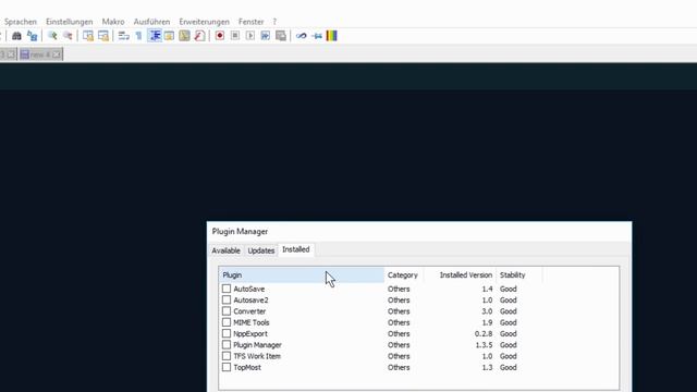 Notepad++ Plugin: TopMost (transparentes Fenster) смотреть онлайн