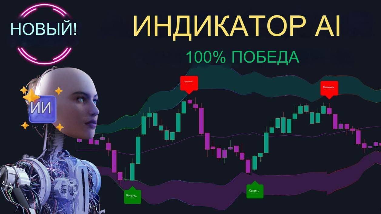 НОВЫЙ Индикатор TradingView с искусственным интеллектом Лучший бесплатный индикатор Tradingview смотреть онлайн