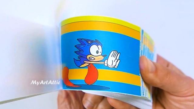 Sonic the Hedgehog: Special Zone - Flipbook Animation смотреть онлайн