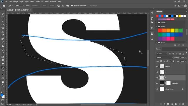 Photoshop Tutorial: 6 Simple Text effects for Beginners (Part 2) смотреть онлайн