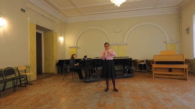 Синякова Софья, гобой. Дж. Россини. Вариации C-dur. К. Нильсен. Две фантастические пьесы смотреть онлайн