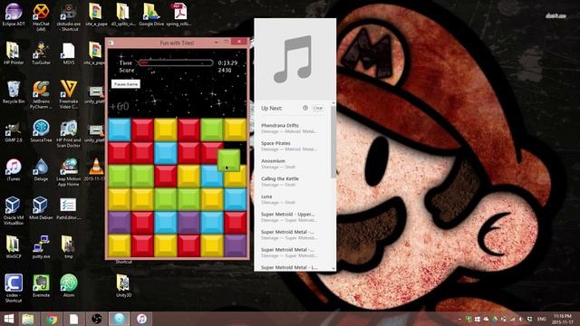 Love2d Project - Fun With Tiles! (Match-3 game) смотреть онлайн