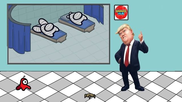 AMONG US REACT TO MEME FT DONALD TRUMP | IMPOSTOR TAG TEAM смотреть онлайн