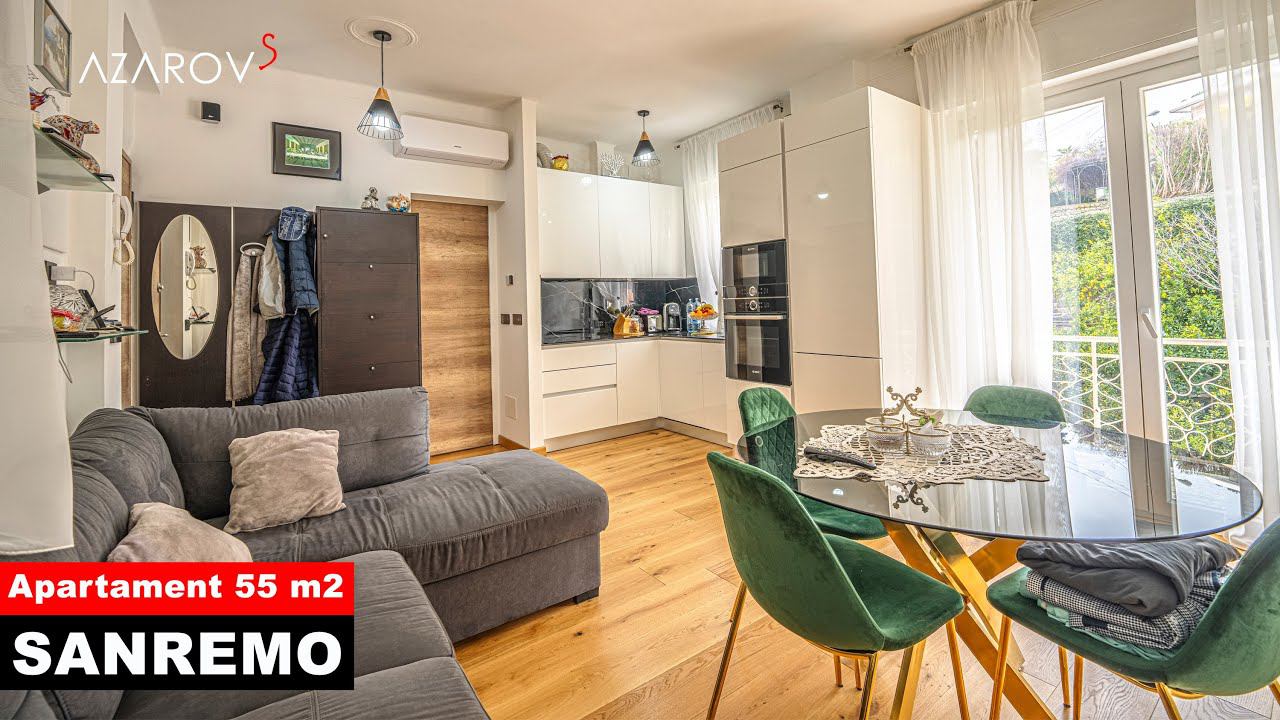 Apartment for sale after renovation in Sanremo, Liguria смотреть онлайн