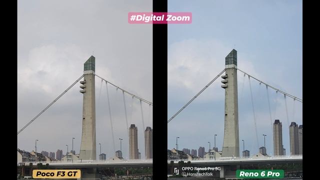 Poco F3 GT vs Oppo Reno 6 Pro Camera Comparison смотреть онлайн