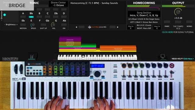 Homecoming MainStage patch keyboard tutorial- Bethel Music смотреть онлайн