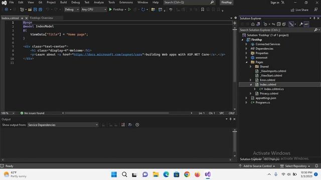 ASP DOT NET CORE PROJECT TEMPLATES IN VISUAL STUDIO 2022 | ASP.NET CORE смотреть онлайн