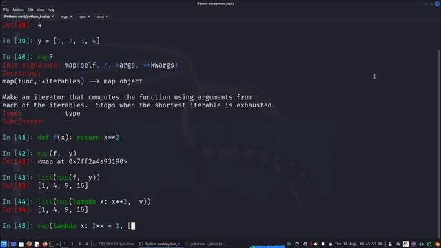 Python Basics - 46 - map смотреть онлайн