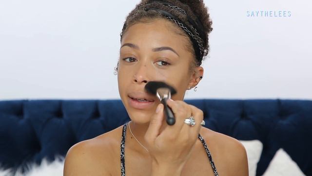 Trying MAC Next to Nothing Face Colour | Jaleesa Moses смотреть онлайн
