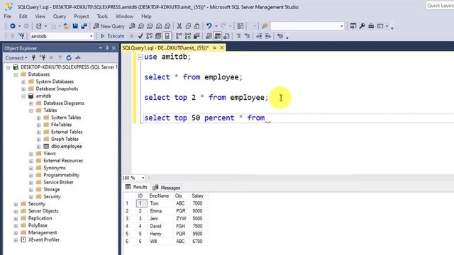 SELECT TOP Statement | SQL Tutorial for Beginners смотреть онлайн