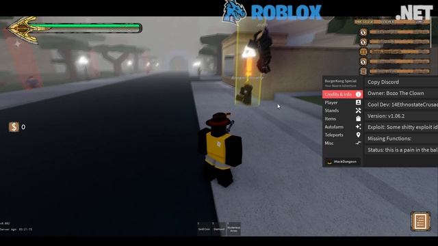 [NEW BEST!] Roblox Your Bizarre Adventure Script Hack GUI: Item Farm, Auto Stand, Auto Sell & More! смотреть онлайн