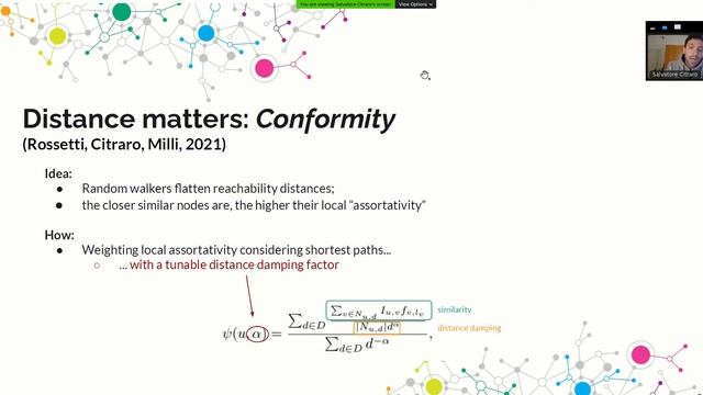 Conformity: A path-aware homophily measure for node-attributed networks смотреть онлайн