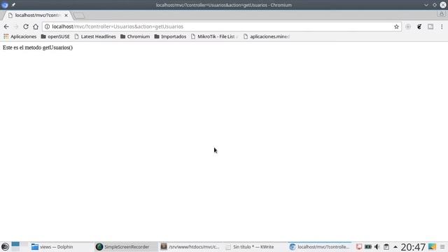 97 - Patrón MVC: Cargador de Vistas y Creación de Vistas [PHP 7 - Español] смотреть онлайн