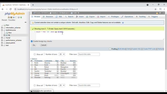 IS NULL and IS NOT NULL Condition In MySQL - MySQL Tutorial | Letsfindcourse смотреть онлайн