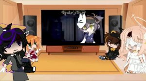 Afton Family react to Fnaf 4 tormentors | GC |