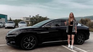 BYD HAN EV [2023] полный обзор нового китайского электромобиля уже на нашем канале!