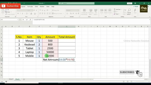 Array Formula in Excel || Tutorial 34 || Excel Tutorial смотреть онлайн