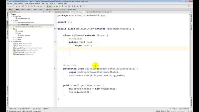 HTTP GET ANDROID смотреть онлайн