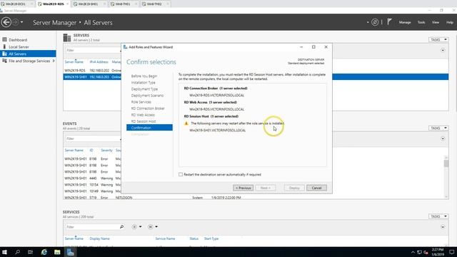 Windows Server 2019 Training 25 - How to Install RDS Session Host (Remote Desktop Services) смотреть онлайн