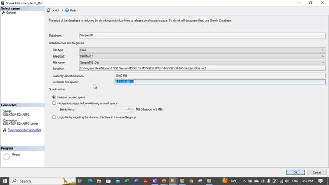 How to Shrink Data and Log Files | SQL Server | Database Design | SQL Talks by Vineet | VINEET VERM смотреть онлайн