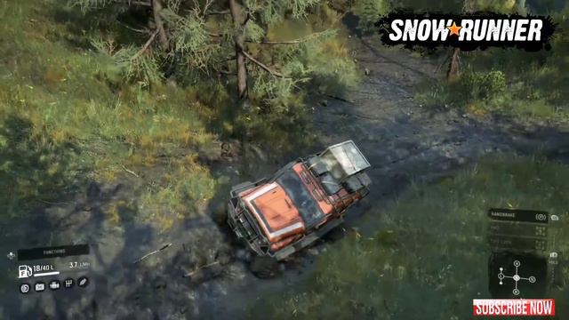 Off road KHAN 39 Marshall power car-SnowRunner|xbox one x gameplay смотреть онлайн