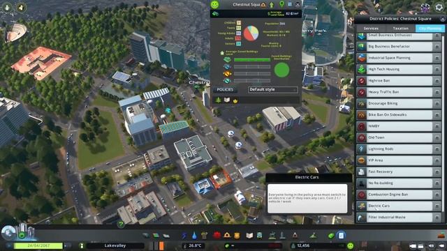 Going Green 101 with Sam Bur | Green Cities Tutorial Part 3 | Cities: Skylines смотреть онлайн