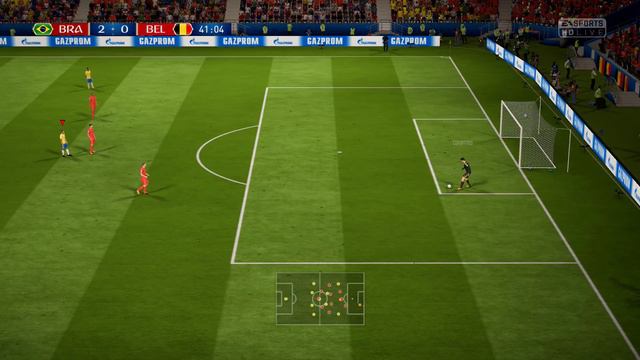 FIFA 18 World Cup Russia 2018 DLC - BRASIL X BÉLGICA [QUARTAS DE FINAL] #5 смотреть онлайн