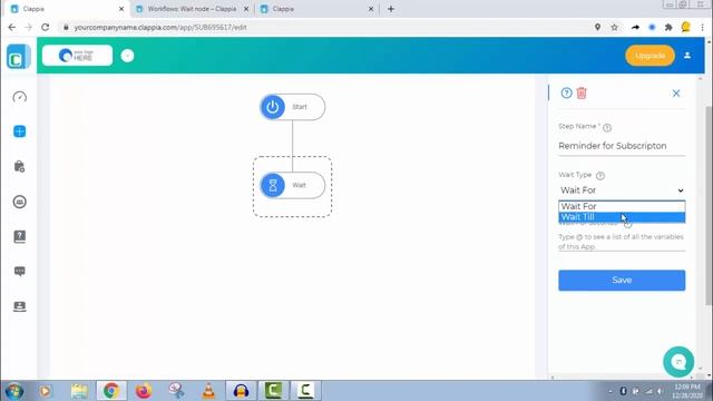 Clappia Workflows: Wait Node | No Code app platform Clappia смотреть онлайн