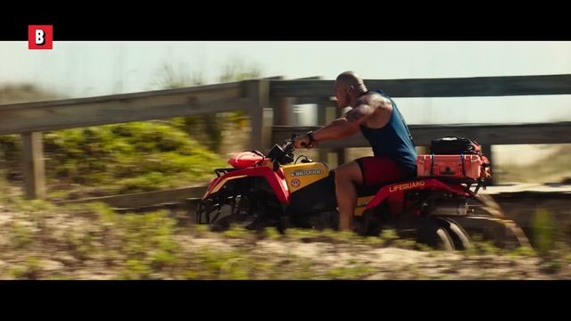 Zac Efron VS Dwayne Johnson in the Big Boys Competition | Baywatch | CLIP смотреть онлайн