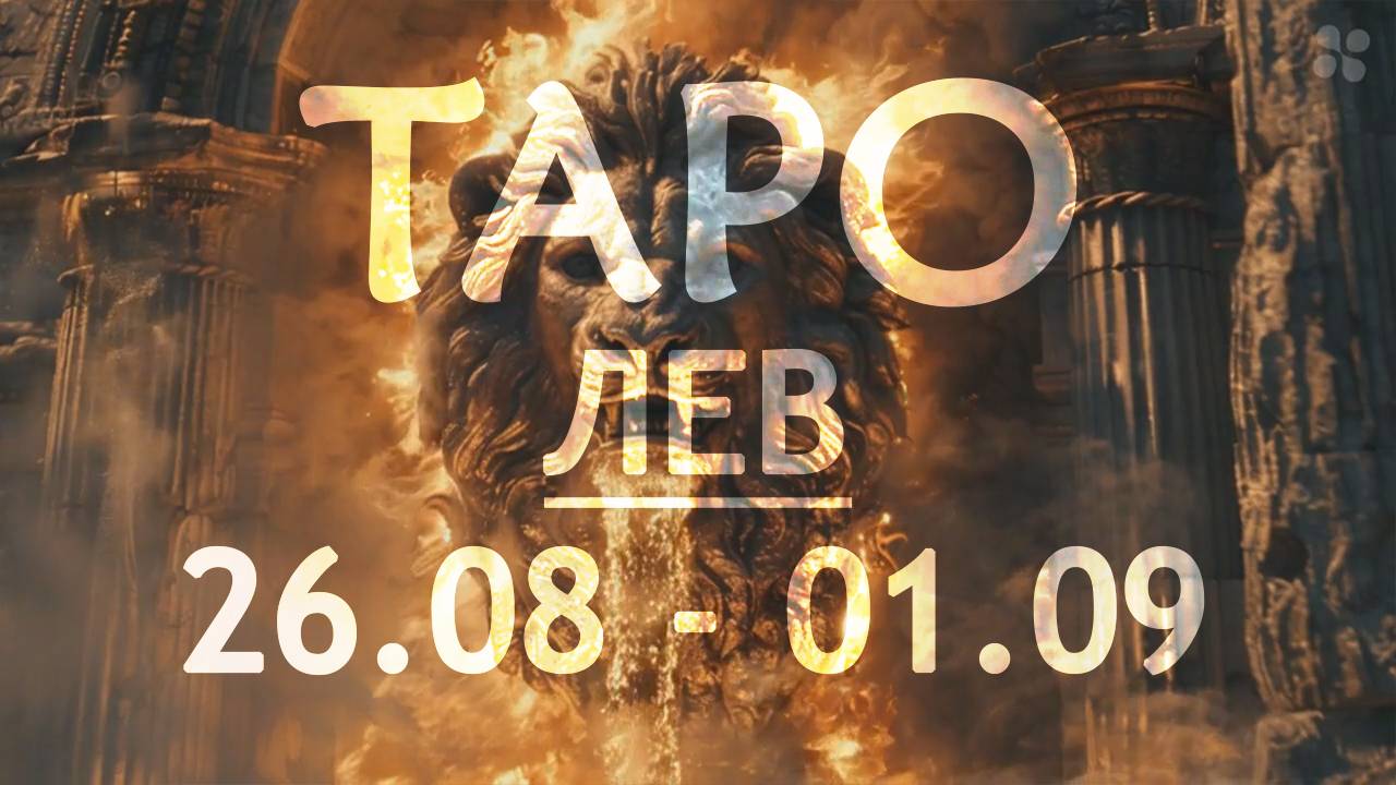 ЛЕВ - ТАРО ПРОГНОЗ на неделю 26 августа - 1 сентября 2024 года