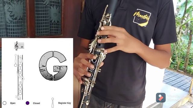 Bb Clarinet Tutorial 01 | C Major| Vethum Pathirana смотреть онлайн