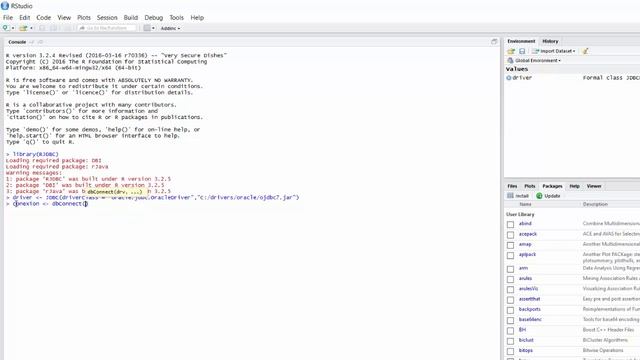 Conexión a Oracle desde R Studio смотреть онлайн