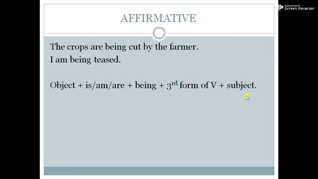 Class 8 English Grammar Topic Present Continuous tensepassive смотреть онлайн