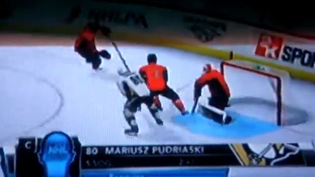 Wii NHL 2K9 - best goal ever смотреть онлайн