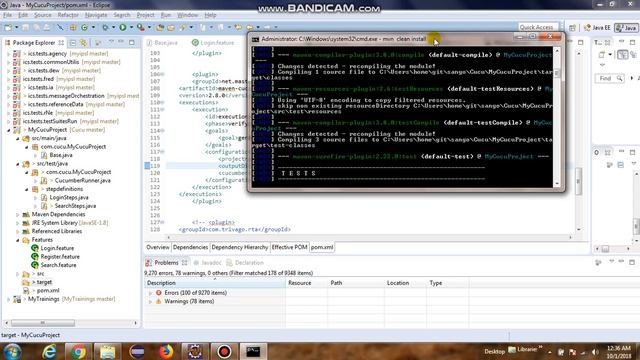 Cucumber Report generation using maven-cucumber-report plugin смотреть онлайн