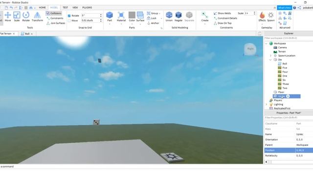 01 - How to Script Rolling Dice in Roblox смотреть онлайн