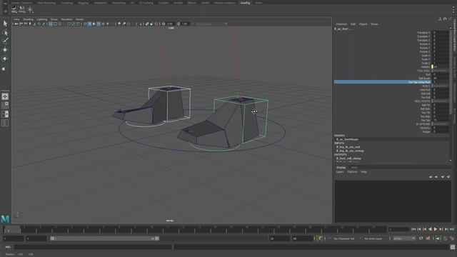 Auto toe foot roll rigging experiment смотреть онлайн