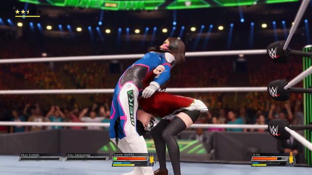 Suzune Horikita VS D.VA | WWE 2K22 | ANIME | Classroom Of The Elite VS Overwatch