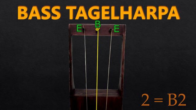 Bass Tagelharpa Tuner - EBE Tuning (Bowed) (A=440) смотреть онлайн