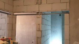 Перемычка межкомнатного проема. Из чего делать. Штукатурные работы.