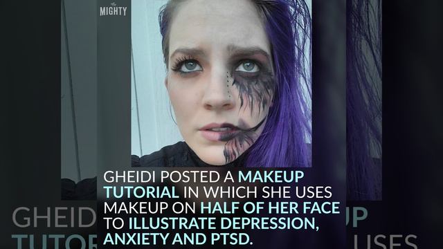 Yasaman Gheidi's Makeup #InsideOutChallenge Visualizes Mental Illness смотреть онлайн